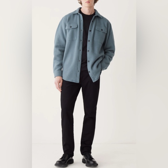 NWT - Frank & Oak Men’s The Polar Fleece Jacket - Size L - Picture 2 of 13